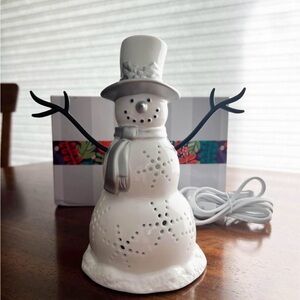 Sparkling Snowman Scentsy Warmer